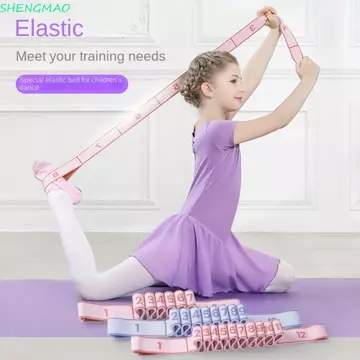 Dây kháng lực thể dục SHENGMAO, Dây kháng lực tập yoga lưới 8 / 10 / 12, Dây kháng lực Yoga, Tập thể dục Crossfit đa chức năng Dệt vải Cotton co giãn phụ trợ Thắt lưng khiêu vũ / Yoga