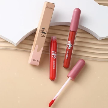 LAMEILA LAMEILA Silky Glass Lip Gloss Dưỡng ẩm Lip Gloss Lip Gloss Dye Lip Liquid Dưỡng ẩm Son môi Nữ