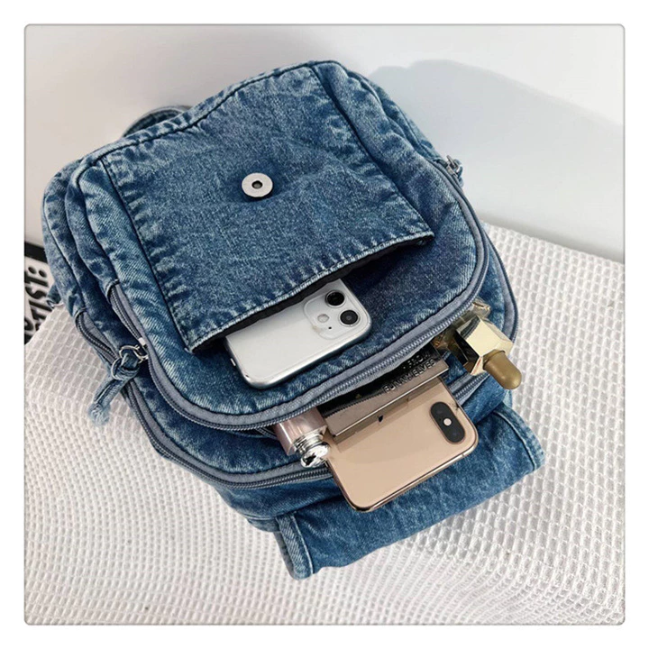 Women's Vintage Backpack – Mini, for Work – 7