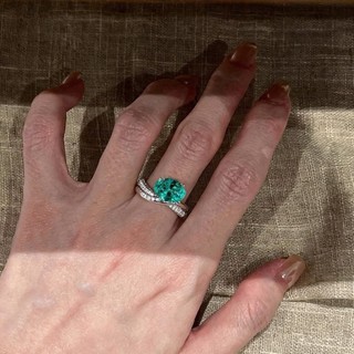 Women's Moissanite Ring by tuoyu shop.vn