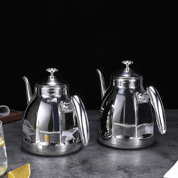 [Sản phẩm mới] Ấm đun nước bằng thép không gỉ Ấm đun nước hình bát giác dày Nhà hàng Ấm trà khách sạn có lưới lọc Ấm đun nước gia đình Ấm đun nước lạnh [Giảm giá]