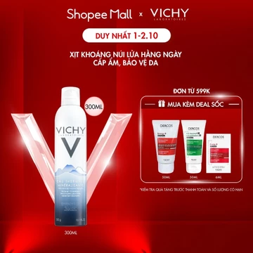 Nước khoáng dưỡng da Vichy Mineralizing Thermal Water 300ml