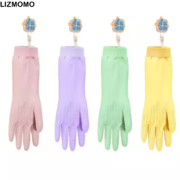 Găng tay rửa chén LIZMO, Găng tay làm việc nhà bằng cao su chống thấm nước, Găng tay cao su dày có độ bền cao Găng tay gia đình Sử dụng nhà bếp