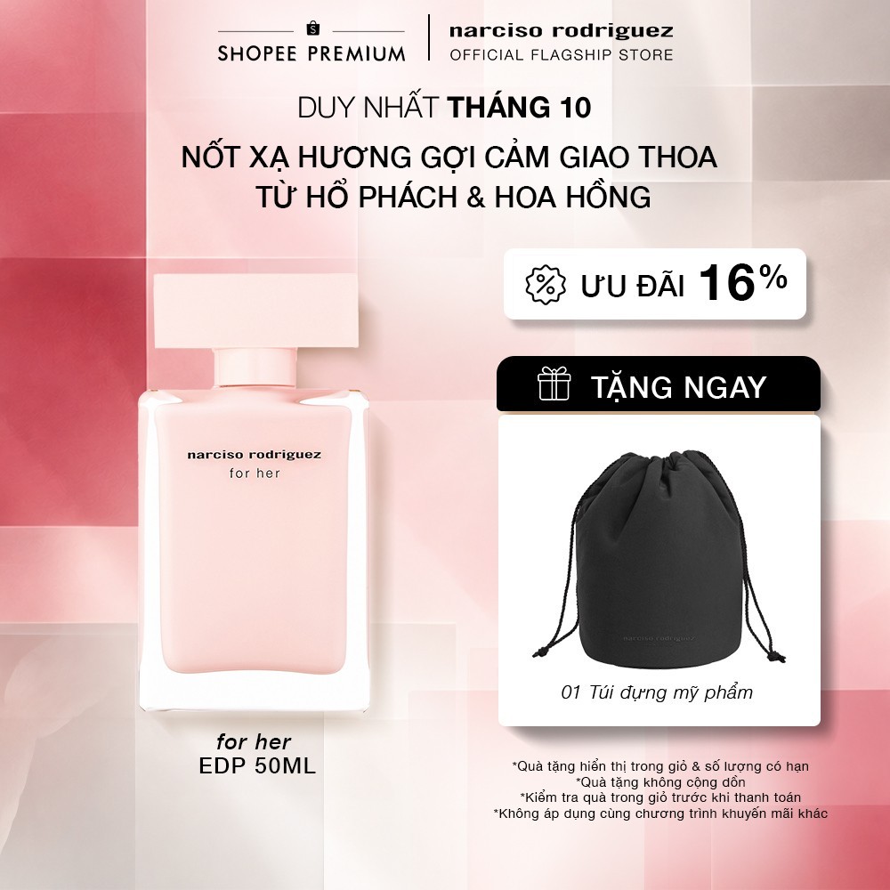 Nước Hoa nữ Narciso Rodriguez For Her Eau De Parfum 50ml
