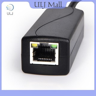 ULJ 1 Cái 48V Đến 5V Micro USB Type-C POE Splitter 100 / 1000Mbps Gigabit POE Camera Đầu Phun Nguồn Điện Cho Huawei Hikvision.
