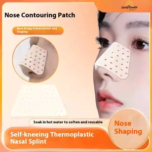 Nẹp mũi bằng nhựa nhiệt dẻo Tự mài Bảng định hình Sửa chữa Công cụ tăng chiều cao khuếch tán Ngăn chặn mũi Dụng cụ tiện dụng làm đẹp mũi