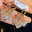 Hàn Quốc Thời Trang Hàn Quốc Sang Trọng Zircon Phong Cách Mới Dài Tinh Tế Bông Tai Bán Buôn