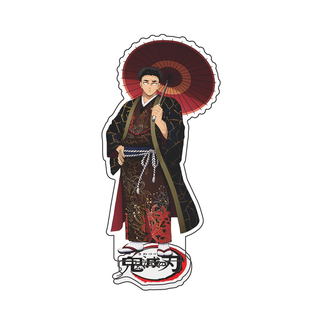 Demon Slayer: Kimetsu no Yaiba acrylic stand demon slayer Tokitoru Muichiro desktop model ornament doll anime children's