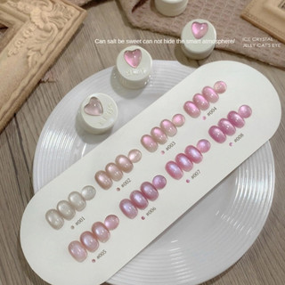 ANNIES Nhật Ký Hoa Anh Đào Gel Mắt Mèo Gel Móng Tay Gương Đặc Biệt Trong Suốt Thủy Tinh Hạt Mắt Mèo Trị Liệu Bằng Ánh Sáng Nghệ Thuật Tiệm Làm Móng Tay