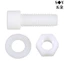 Chất Liệu Nylon Lục Giác Ổ Cắm Vít Bộ Nhựa Cách Nhiệt Đầu Cốc Bu Lông Đai Ốc Máy Giặt Kết Hợp Daquan M4M5