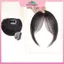 MYPANDA Air Bangs Tóc Giả Dành Cho Nữ Tự Nhiên Trán Pháp Nổ Giả Miếng Dán Liền Mạch Nổ.