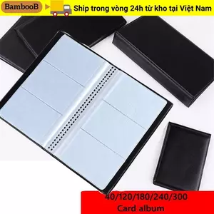 BAMBOOB Hộp đựng thẻ Sách Bộ sưu tập ví Thẻ tín dụng