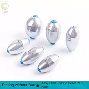 ROLY 20 Chiếc Chìm Trọng Lượng Câu Cá, Chì Câu Cá Cá Chép, 2024 3g / 4g / 5g / 6g / 7g / 8g / 9g / 10g Hợp Kim Thép carbon Chất Liệu Trọng Lượng Rỗng Mồi Chì Trọng Lượng Cá Chép Câu Cá