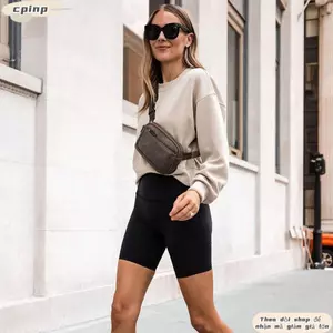 CPINCP Fanny Packs, Da PU có túi đeo thắt lưng nữ ẩn, Dây đeo nhỏ có thể điều chỉnh Túi đeo thắt lưng du lịch