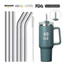 Ống hút ống thẳng bằng thép không gỉ 304 Cốc du lịch đa chức năng Đường kính lớn Khuỷu tay Cốc nước Ống hút YKP2