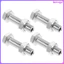 4 Phòng Tập Gym Ròng Rọc Cáp Cố Định Dây Vít Có Trọng Lượng Vít 5.20X2.10X2.10CM Bạc kevga