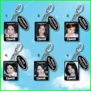 HT3 BABYMONSTER Acrylic Móc Khóa THẾ GIỚI TOUR CHOOM AHYEON Mặt Dây Chuyền Bền Cho Ba Lô Túi & Chìa Khóa TH3