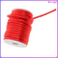 1 Cuộn Dây Đàn Hồi Màu Đỏ Mạnh Cho Hạt Trang Sức Dây Polyester Mềm kevga