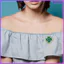 Lucky Green Trâm Nhỏ Ireland Huy Hiệu Quần Áo Phụ Kiện Vintage kevga