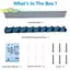 Giá đỡ thanh dọc Cần câu treo tường Ra Rod Stand Cần câu sắp xếp cho phòng để xe Giữ tới 9 thanh Orbos [MỚI]