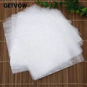 GETVOW 100 CÁI Quà tặng tự dính Bánh quy nướng chấm trắng