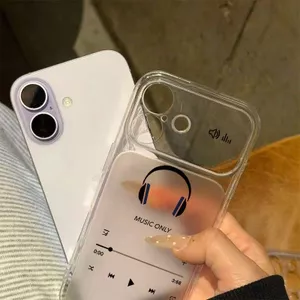 Mô hình tai nghe đơn giản áp dụng cho trường hợp iPhone 17promax 161514plus bùng nổ1312