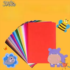 NOTE1 20 tờ Vải không dệt, Tấm vải nỉ thủ công nghệ thuật DIY, Nhiều màu 20x30cm Vải dệt thủ công