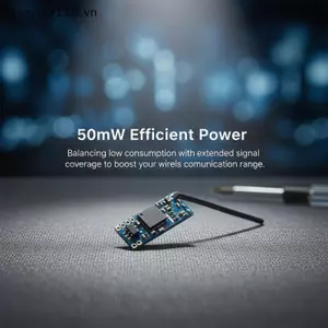 Mô-đun truyền Video không dây SRVN 2.4G TX2570 50MW để giám sát an ninh thời gian thực.
