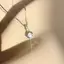 JULYHOT Mặt dây chuyền đá đơn lấp lánh Chuỗi xương đòn - Dễ thương Solitaire Choker Trang sức thời trang Massivedeals