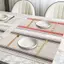 Thảm lót sàn sọc PVC TMOY, chịu nhiệt chống trượt Dễ dàng làm sạch cho bữa tiệc nhà bếp ăn tại nhà & sử dụng hàng ngày TMOY