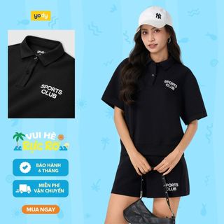 [BST Comfort Me-We] Bộ đồ nữ YODY set áo quần lưng chun năng động, vải cotton thoải mái, thoáng mát WCST26S009