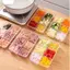 Ziyulinyuk Trong Suốt 6 Lưới Hộp Bảo Quản Tủ Lạnh Dung Tích Lớn Hộp Bảo Quản Thịt Thực Phẩm Dụng Cụ Nhà Bếp VN