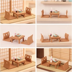Thu Nhỏ Bàn Thấp Mịn Nhà Búp Bê Bàn Nội Thất Nhẹ Trang Trí Thanh Lịch Cho Những Người Sở Thích, Diorama