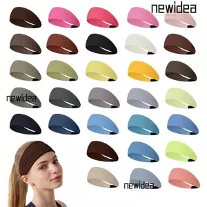 Băng đô tập yoga đàn hồi NEWIDEA, Băng đô tập yoga khô nhanh bằng vải Polyester, Băng đô co giãn thoáng khí chống trượt chất lượng cao Yoga & Fitness