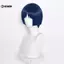 KUZHEN Genshin Tác Động Cosplay Scaramouche Tóc Giả Xanh Tóc Giả Cosplay Anime Tóc Giả Halloween Tóc Giả HOT