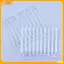 VFZ 100 Chiếc Dùng Một Lần Stiy Ear Swabs Pi Có Thể Tái Sử Dụng Tai Silicon Dụng Cụ Loại Bỏ Sáp Tai Bông Tai Cho Người Lớn Tuổi Trẻ Em Louislifecool