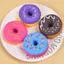 Donut Squishy Đồ Chơi Giảm Căng Thẳng Mềm TPR Chống Lo Âu Bóp Fidget Đồ Chơi Dành Cho Người Lớn Trẻ Em Lo Âu Quà Tặng