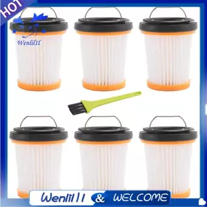 Bộ lọc chân không bằng vải 6 gói có bàn chải cho máy hút bụi cầm tay WV201 WV200 WV205 WV220 WANDVAC