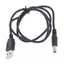 Cáp nguồn sạc USB sang DC 5.5mm Cắm Ja Cáp nguồn USB cho máy nghe nhạc MP3 / MP4
