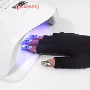 Găng Tay Nghệ Thuật Bảo Vệ UV Cho Đèn Gel Móng Tay, Dụng Cụ Đèn LED