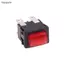 Bigapple Đỏ 4Pins 16A Tự Mất Nút Nhấn Roer Công Tắc Có Đèn PS21-16 RDG
