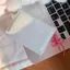 HFSHY Nữ Giả Da Ngắn Ví Dễ Thương Nơ Trang Trí Quilted Thiết Kế Nhiều Khe Cắm Thẻ Ví Bền Cho Sinh Viên Đại Học VN