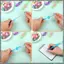 32 Chiếc Đính Hạt Bút Chì Cơ Bộ Màu Mini Đính Hạt Bút Chì Có Chì Đổ Để Viết Vẽ DIY Crafting