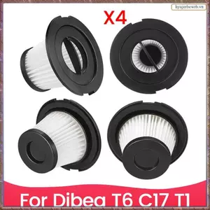 4 Máy Hút Bụi Lọc Phụ Kiện Cho T6 C17 T1 Cầm Tay Hút Bụi Phụ Kiện Thay Thế