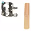 Ống ngậm Clarinet phẳng B bằng nhựa màu đen & Dụng cụ tạo gió gỗ