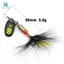 10 Cái / lốc Muỗng Câu Mồi Spinner Mồi 3-7G Câu Cá Wobbler Mồi Kim Loại Spinnerbait Isca Nhân Tạo Miễn Phí Có Hộp