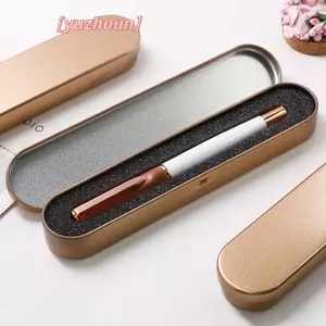 Hộp Bút Kim Loại 17x2cm Hộp Bảo Vệ Chất Lượng Cao Cho Bút Máy Bút Chì Văn Phòng Phẩm Hộp Quà Tặng Đồ Dùng Học Tập Văn Phòng