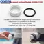 <cosyh>For Intex Pool 11456,11385 Drain Valve Cap & O Ring For Sand Filter Pump Replace