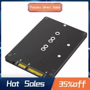 Bộ chuyển đổi SSD 2 trong 1 Kết hợp M.2 NGFF Key B & MSATA sang 2,5 inch SATA 3 Bộ chuyển đổi Hộp đựng SSD bên ngoài