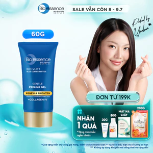 Gel tẩy tế bào chết Peel Da dưỡng da tươi trẻ Bio-Essence Bio-Vlift 60G